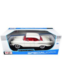 MAISTO 1/18 SCALE DIE-CAST MODEL CAR - 31477W - 1957 Chevrolet Bel Air Coupe