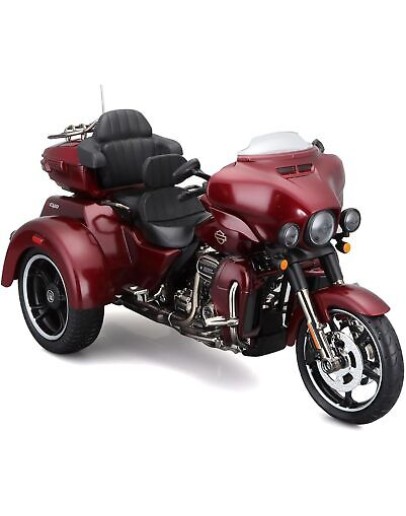 MAISTO 1/12 SCALE DIE-CAST MODEL MOTOR BIKE - 3237  HARLEY-DAVIDSON MOTOR CYCLES -2021 CVO TRI GLIDE  MAT132337