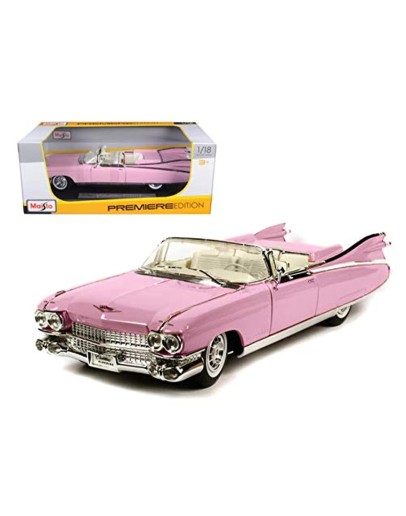 MAISTO 1/18 SCALE DIE-CAST PREMIERE EDITION MODEL CAR - 36813 - CADILLAC ELDORADO BIARRITS (1959)