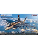 MENG 1/48 SCALE PLASTIC MODEL AIRCRAFT KIT - LS-012 - Boeing F/A-18E Super Hornet MMLS012