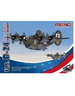 MENG TOONS PLASTIC MODEL KIT mPLANE-006 U.S. B-24 HEAVY BOMBER MMMP006