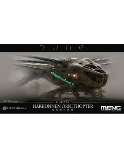 MENG MINI SCALE DUNE MODEL MMS014 HARKONNEN ORNITHOPTER MMMS014