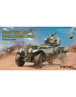MENG 1/35 SCALE PLASTIC MILITARY MODEL KIT - VS-010 - BRITISH R-R ARMORED CAR - MMVS010