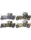 MENG 1/35 SCALE PLASTIC MILITARY MODEL KIT - VS-010 - BRITISH R-R ARMORED CAR - MMVS010
