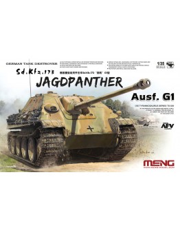 MENG 1/35 SCALE PLASTIC MILITARY MODEL KIT - TS039 - German Tank Destroyer Sd.Kfz.173 Jagdpanther Ausf.G1