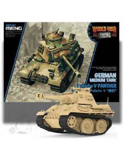 MENG TOONS PLASTIC MODEL KIT WWT-007 - PANTHER TANK MMWWT007