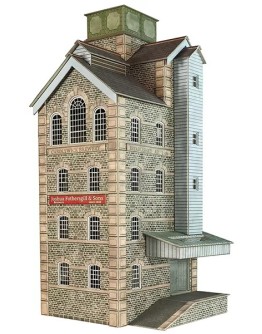 METCALFE OO/HO SCALE CARD BUILDING KIT - PO288 - THE BREWERY METP0288