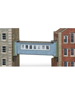 METCALFE OO/HO SCALE CARD BUILDING KIT - PO402 INDUSTRIAL OVERBRIDGE - METP0402