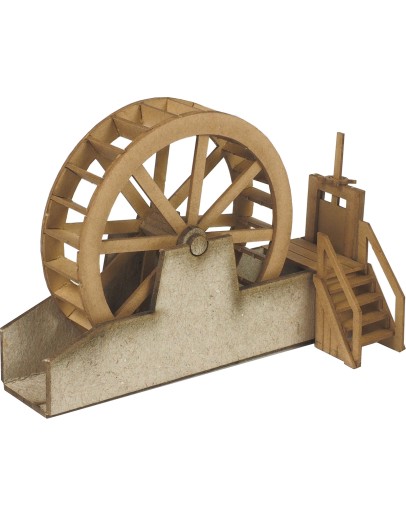 METCALFE OO/HO SCALE CARD BUILDING KIT - PO541 - Water Wheel