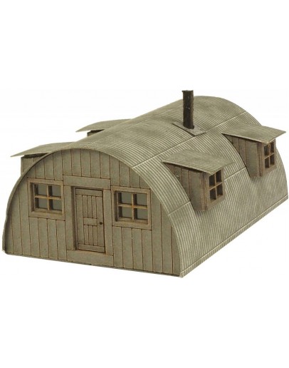 METCALFE N SCALE CARD BUILDING KIT - PN815 Nissen Hut