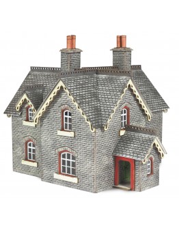 METCALFE N SCALE CARD BUILDING KIT - PN935 Settle / Carlisle Station Masters House in Stone