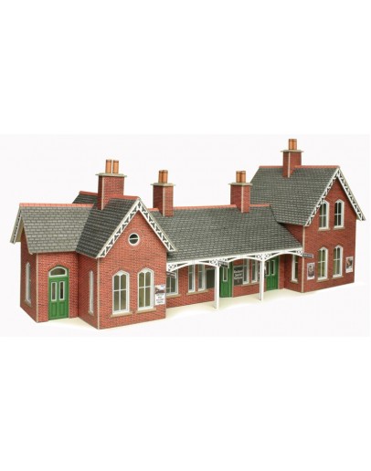 METCALFE OO/HO SCALE CARD BUILDING KIT - PO237 Country Station