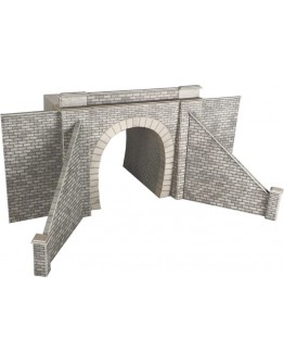 METCALFE OO/HO SCALE CARD BUILDING KIT - PO243 Single Track Stone Built Tunnel Entrance