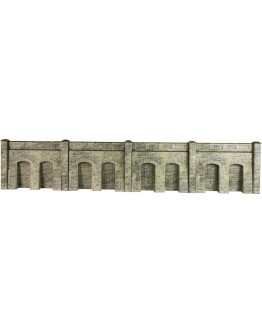 METCALFE OO/HO SCALE CARD BUILDING KIT - PO245 Retaining Wall in Stone
