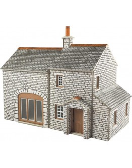 METCALFE OO/HO SCALE CARD BUILDING KIT - PO259 Crofter's Cottage