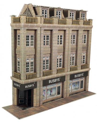 METCALFE OO/HO SCALE CARD BUILDING KIT - PO279 Low Relief Department Store