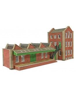 METCALFE OO/HO SCALE CARD BUILDING KIT - PO283 Small Factory