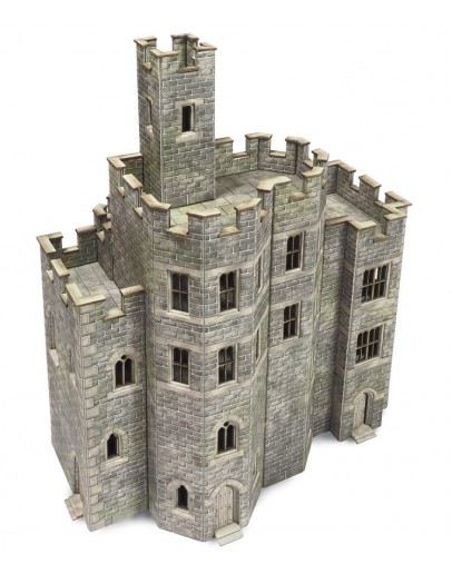 METCALFE OO/HO SCALE CARD BUILDING KIT - PO294 Castle Hall