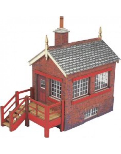 METCALFE OO/HO SCALE CARD BUILDING KIT - PO430 Small Signal Box