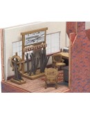 METCALFE OO/HO SCALE CARD BUILDING KIT - PO580 SIGNAL BOX INTERIOR