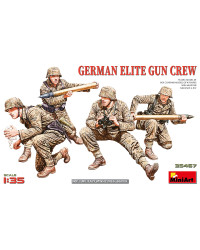 MINIART 1/35 SCALE MILITARY MODEL KIT - 35467 - German Elite Gun Crew