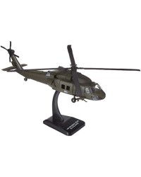 NEW RAY 1/60 SCALE DIE-CAST MODEL - 25563A - SIKORSKY VH60 BLACK HAWK HELICOPTER - NR25563A