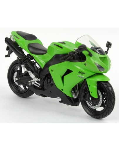 NEW RAY 1/12 SCALE DIE-CAST MODEL MOTOR BIKE - 42443 - KAWASAKI ZX-10R  NR42443