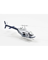NEW RAY 1/34 SCALE DIE-CAST MODEL - 950B206 - BELL 206 HELICOPTER - POLICE - RPD950B206