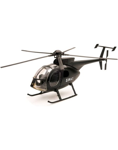 NEW RAY 1/32 SCALE DIE-CAST MODEL - 950N500 - WESTLAND AGUSTA NH-500 - S.W.A.T. - RPD950N500