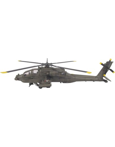 NEW RAY 1/55 SCALE DIE-CAST MODEL - 951AH64 - AH-64 APACHE HELICOPTER - RPD951AH64
