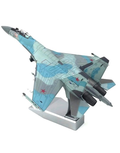 NS MODELS 1/100 DIE-CAST AIRCRAFT MODEL - 485817 - RUSSIAN SU35