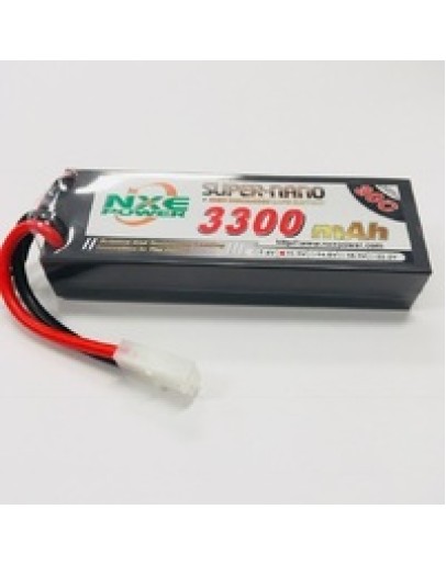 NXE BATTERY LIPO 2C3300T 7.4V 2C 3300MA TAMIYA NXE2C3300T