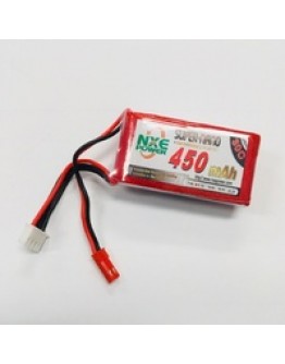 NXE BATTERY LIPO 7.4V 2C 450 JST