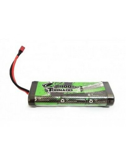 TORNADO 7.2V NMH BATTERY 2400MA DEANS PLUG TRC2400D