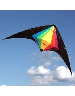 OCEAN BREEZE STUNT KITE  7515 - BLACK WIDOW WSK7515