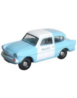 OXFORD DIECAST 1/148 DIE-CAST MODEL - N105003 FORD ANGLIA POLICE CAR OXN105003