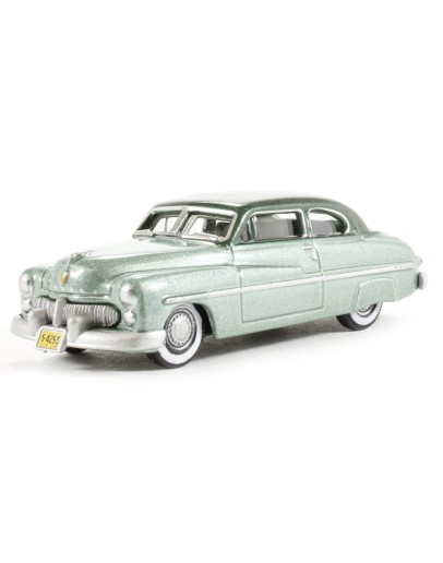 OXFORD DIECAST 1/87 DIE-CAST MODEL - 87ME49001 - 1949 MERCURY SEDAN - ADELIA GREEN / MODUL GREEN