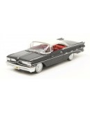 OXFORD DIECAST 1/87 DIE-CAST MODEL - 87PB59004 - Pontiac Bonneville Coupe - Regent Black / White