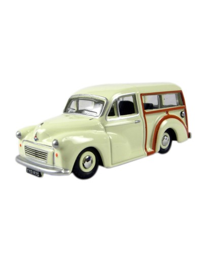 OXFORD DIECAST 1/76 DIE-CAST MODEL - 76MMT001 - MORRIS MINOR TRAVELLER - OLD ENGLISH WHITE