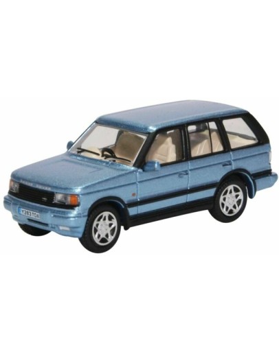 OXFORD DIECAST 1/76 DIE-CAST MODEL - 76P38002 - LAND ROVER RANGE ROVER P38 - MONTE CARLO BLUE