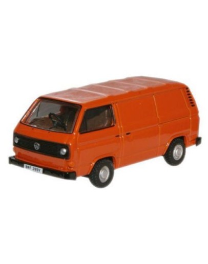 OXFORD DIECAST 1/76 DIE-CAST MODEL - 76T25004 - VOLKSWAGEN T25 VAN - BRILLIANT ORANGE