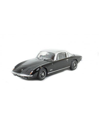 OXFORD DIECAST 1/43 DIE-CAST MODEL - 43LE004 LOTUS ELAN PLUS 2 - BLACK / SILVER