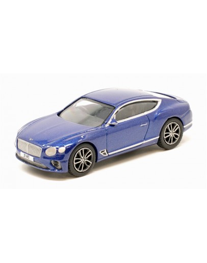 OXFORD DIECAST 1/76 DIE-CAST MODEL - 76BCGT001 BENTLEY CONTINENTAL GT - PEACOCK BLUE