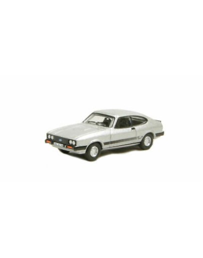 OXFORD DIECAST 1/76 DIE-CAST MODEL - 76CAP001 FORD CAPRI MK 3 - STRATO SILVER