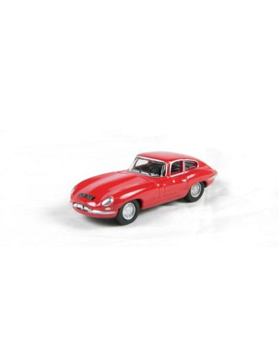 OXFORD DIECAST 1/76 DIE-CAST MODEL - 76ETYP002 Jaguar E-Type Series 1 Coupe - CARMEN RED