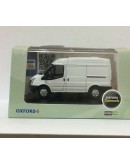 OXFORD DIECAST 1/76 DIE-CAST MODEL - 76FT001 - FORD TRANSIT MK 5 VAN W/MEDIUM HEIGHT ROOF - WHITE