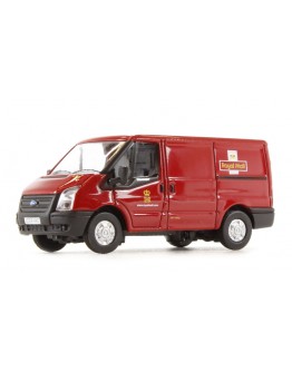 OXFORD DIECAST 1/76 DIE-CAST MODEL - 76FT002 Ford Transit Van with Low Roof - 'Royal Mail' Red