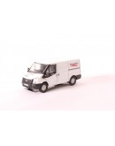 OXFORD DIECAST 1/76 DIE-CAST MODEL - 76FT023 Ford Transit SWB Low Roof Van - Network Rail - White