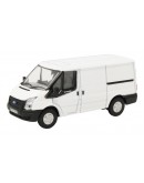 OXFORD DIECAST 1/76 DIE-CAST MODEL - 76FT036 - Ford Transit Mk V SWB Low Roof - Frozen White