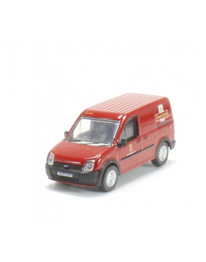 OXFORD DIECAST 1/76 DIE-CAST MODEL - 76FTC001 - Ford Transit Connect - Royal Mail Red